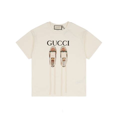 gucci shoelace shirt